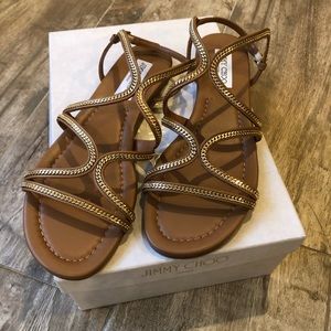 Jimmy Choo Nickel Sandal